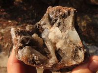 Natural Rare Bladed Baryte Specimens x 3 From Congo