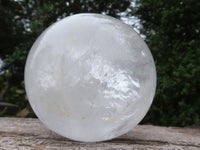 Polished Clear Quartz Crystal Balls  x 2 From Madagascar - TopRock