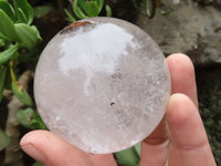 Polished Clear Quartz Crystal Balls  x 2 From Madagascar - TopRock