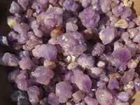 Natural Mini & Small Amethyst Mine Run Crystals - sold per Kg - From Madagascar - TopRock