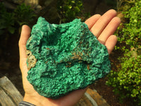 Natural Chatoyant Silky Malachite Specimen  x 1 From Kasompe, Congo - Toprock Gemstones and Minerals 