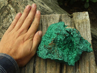 Natural Chatoyant Silky Malachite Specimen  x 1 From Kasompe, Congo - Toprock Gemstones and Minerals 