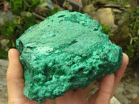 Natural Chatoyant Silky Malachite Specimen  x 1 From Kasompe, Congo - Toprock Gemstones and Minerals 