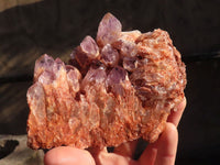 Natural Sugar Amethyst Clusters  x 2 From Zambia