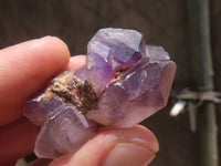 Natural Mini Smokey Amethyst Crystals  x 35 From Ambatondrazaka, Madagascar - TopRock