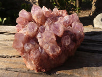 Natural Sugar Amethyst Clusters  x 2 From Zambia