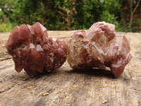 Natural Red Hematoid Quartz Specimens x 35 From Karoi, Zimbabwe - TopRock