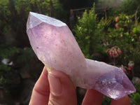 Natural Single Jacaranda Amethyst Crystals  x 12 From Zambia - Toprock Gemstones and Minerals 