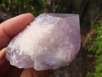 Natural Single Jacaranda Amethyst Crystals  x 12 From Zambia - Toprock Gemstones and Minerals 