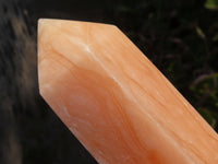 Polished Large Orange Twist Calcite Tower x 1 From Maevantanana, Madagascar