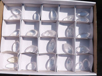 Polished Clear Rock Crystal Angel Tears  x 24 From Madagascar - Toprock Gemstones and Minerals 