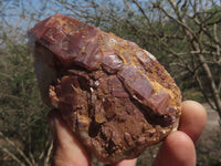 Natural Red Hematoid Phantom Quartz Clusters  x 6 From Karoi, Zimbabwe - TopRock