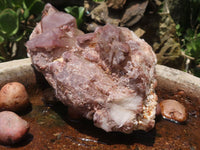 Natural Red Hematoid Quartz Crystals  x 4 From Karoi, Zimbabwe - TopRock