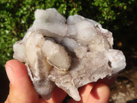 Natural Drusi Quartz Coated Calcite Specimens  x 12 From Alberts Mountain, Lesotho - Toprock Gemstones and Minerals 