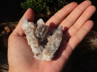 Natural Drusi Quartz Coated Calcite Specimens  x 12 From Alberts Mountain, Lesotho - Toprock Gemstones and Minerals 