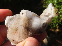 Natural Drusi Quartz Coated Calcite Specimens  x 12 From Alberts Mountain, Lesotho - Toprock Gemstones and Minerals 