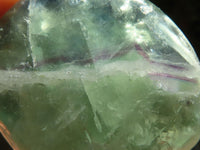 Polished Semi Translucent Watermelon Fluorite Free Forms  x 12 From Uis, Namibia - Toprock Gemstones and Minerals 