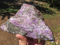 Natural Rough Stichtite & Serpentine Specimens  x 4 From Barberton, South Africa - TopRock