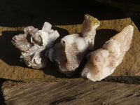 Natural Drusi Quartz Coated Calcite Specimens  x 12 From Alberts Mountain, Lesotho - Toprock Gemstones and Minerals 