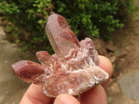 Natural Red Hematoid Quartz Specimens x 35 From Karoi, Zimbabwe - TopRock