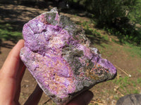 Natural Rough Stichtite & Serpentine Specimens  x 4 From Barberton, South Africa - TopRock