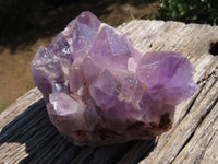 Natural Jacaranda Amethyst Quartz Clusters x 2 From Mambwe, Zambia - TopRock