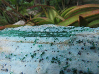 Natural Drusi Coated Chrysocolla Specimens With Malachite Psilomane x 2 From Kakanda, Congo - TopRock