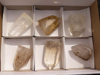 Polished Stunning Mixed Selection Of Quartz Crystals  x 6 From Madagascar - TopRock