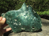 Polished Emerald Mtorolite / Chrome Chrysoprase Free Form x 1 From Zimbabwe - TopRock