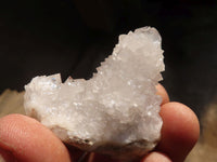 Natural White Spirit Quartz Clusters x 24 From Boekenhouthoek, South Africa