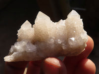 Natural White Spirit Quartz Clusters x 24 From Boekenhouthoek, South Africa