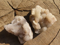 Natural White Spirit Quartz Clusters x 24 From Boekenhouthoek, South Africa