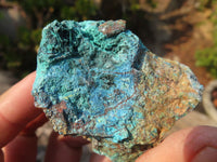 Natural Rough Shattuckite Cobbed Specimens x 12 From Kaokoveld, Namibia