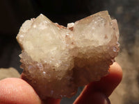 Natural White Spirit Quartz Clusters x 24 From Boekenhouthoek, South Africa