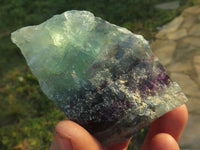 Natural Selected Watermelon Fluorite Cobbed Pieces x 25 From Uis, Namibia - TopRock