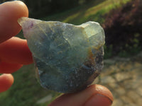 Natural Selected Watermelon Fluorite Cobbed Pieces x 25 From Uis, Namibia - TopRock