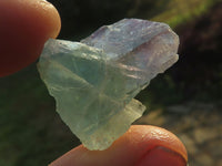 Natural Selected Watermelon Fluorite Cobbed Pieces x 25 From Uis, Namibia - TopRock