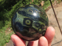 Polished Stromatolite / Kambaba Jasper Spheres x 3 From Madagascar - TopRock