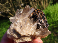 Natural Quartz Crystal Clusters x 12 From Madagascar - TopRock