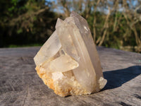 Natural Quartz Crystal Clusters x 12 From Madagascar - TopRock