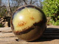 Polished Septerye (Calcite & Aragonite) Spheres x 6 From Mahajanga, Madagascar