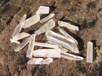 Natural Small Single Quartz Crystals  x 2.1 Kg Lot From Madagascar - Toprock Gemstones and Minerals 