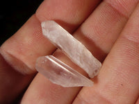 Natural Small Single Quartz Crystals  x 2.1 Kg Lot From Madagascar - Toprock Gemstones and Minerals 