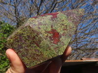 Polished Bastite Dragons Blood Stone Points  x 3 From Southern Africa - Toprock Gemstones and Minerals 