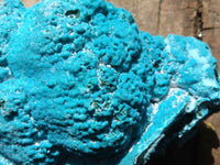 Natural Blue Chrysocolla On Silky Malachite Matrix Specimens  x 2 From Kulukuluku, Congo - Toprock Gemstones and Minerals 