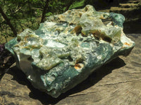 Natural Extra Large Mtorolite / Chrome Chrysoprase Cutting Material  x 2 From Zimbabwe - TopRock