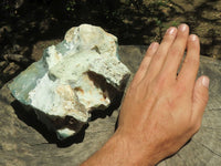 Natural Extra Large Mtorolite / Chrome Chrysoprase Cutting Material  x 2 From Zimbabwe - TopRock