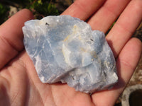 Natural New Sky Blue Calcite Specimens  x 35 From Spitzkop, Namibia