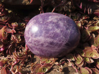 Polished Highly Selected Lepidolite (Lithium Mica) Gallets or Palm Stones - sold per Kg - From Madagascar - TopRock