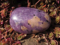 Polished Highly Selected Lepidolite (Lithium Mica) Gallets or Palm Stones - sold per Kg - From Madagascar - TopRock